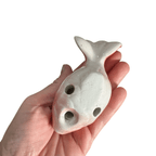 Ceramic Goldfish Ocarina Ocean Red by Music Frog Co