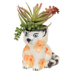 Ceramic Kitty Planter Home La Vie Bien Ceramic Kitty Planter