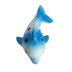 Ceramic Playful Dolphin Ocarina Sky by Music Frog Co