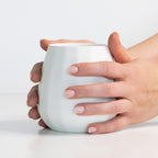 Ceramic Stemless Wine Glass