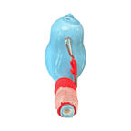 Ceramic Water Whistle Wind Instrument Blue Bird by Music Frog Co