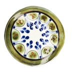 Small Guatemalan Stoneware Coaster/Trivet by Upavim Crafts