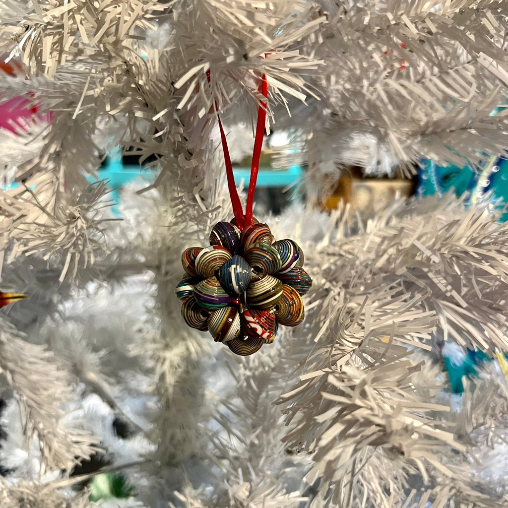 Cereal Box Bead Popcorn Ornament Ornament La Vie Bien Cereal Box Bead Popcorn Ornament