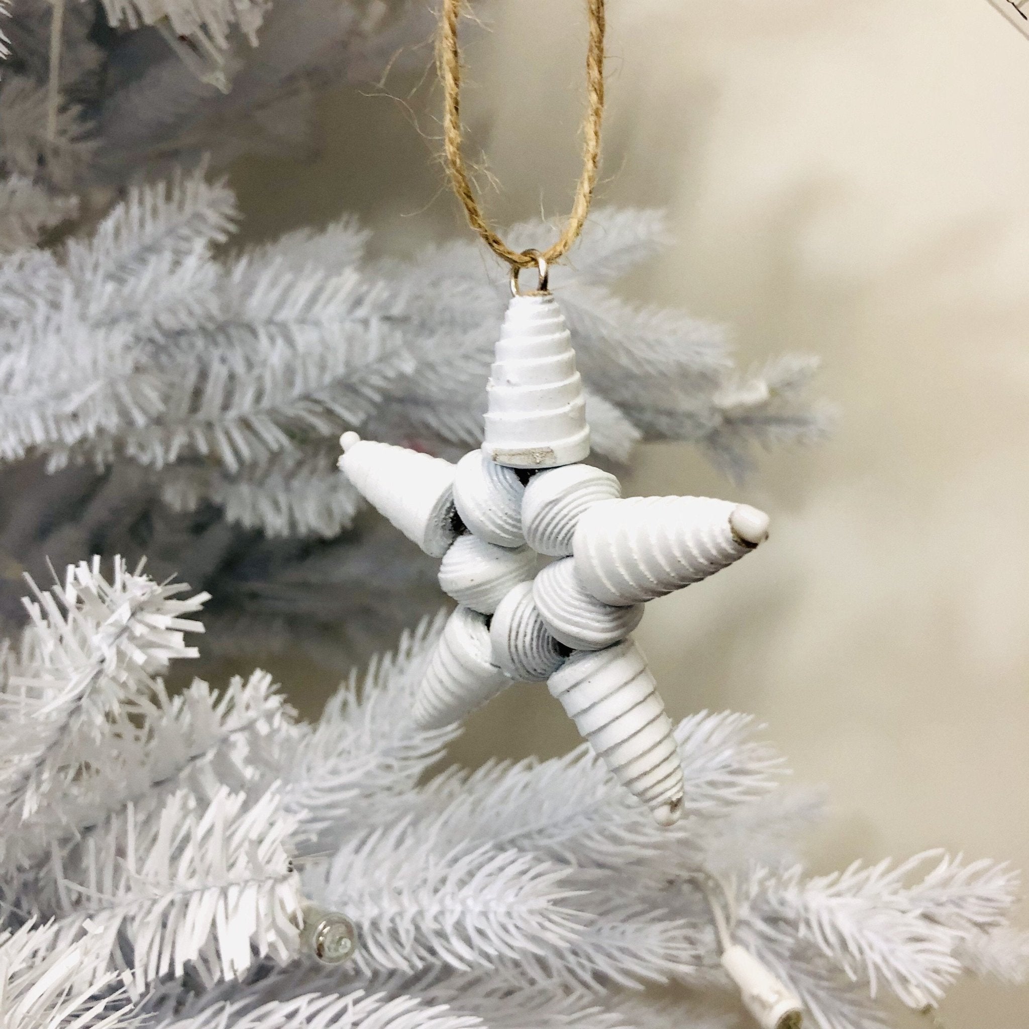 Cereal Box Star Ornament Ornament La Vie Bien Cereal Box Star Ornament