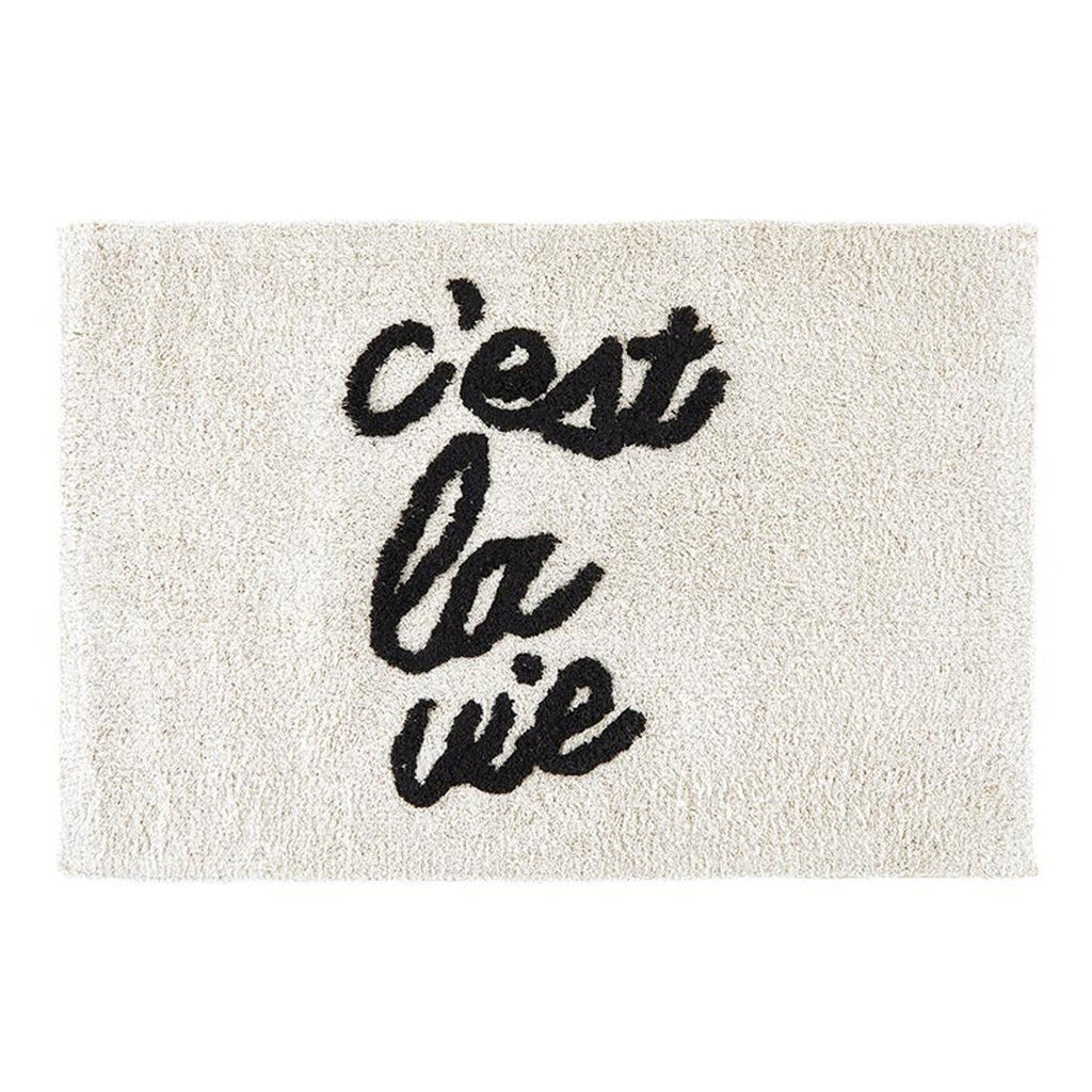 C'est la Vie Bath Mat | Soft Bathroom Rug | 20" x 30" Rugs La Vie Bien C'est la Vie Bath Mat | Soft Bathroom Rug | 20" x 30"