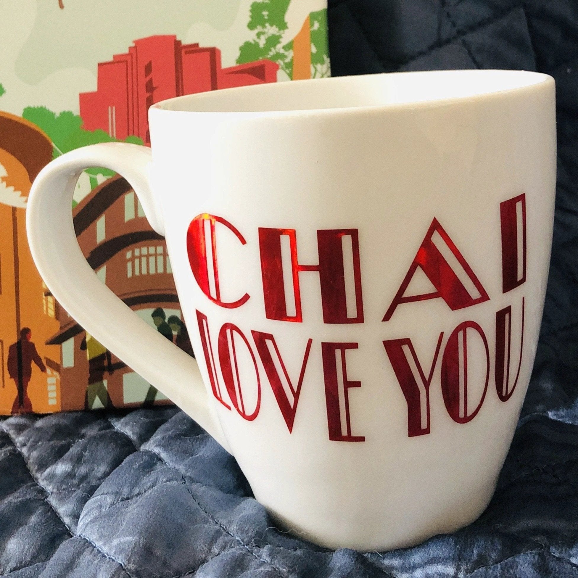 Chai Love You Mug by Modern Desi