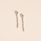 Chain Huggie Hoop Charms by Oh Clementine