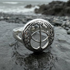 Chalice Well Ring in Sterling Silver Ring La Vie Bien Chalice Well Ring in Sterling Silver