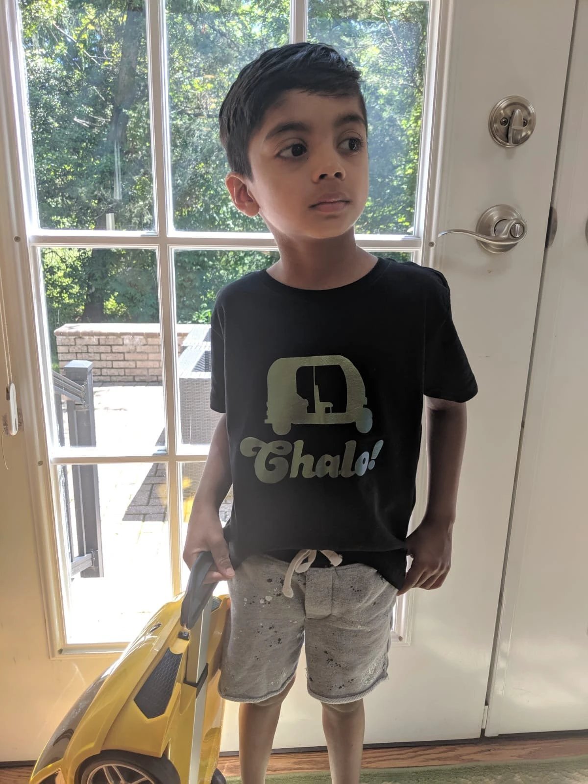 Chalo! Kids T-Shirt by Modern Desi