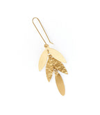 Chameli Leaf Chandelier Dangle Earrings HME stock line La Vie Bien Chameli Leaf Chandelier Dangle Earrings
