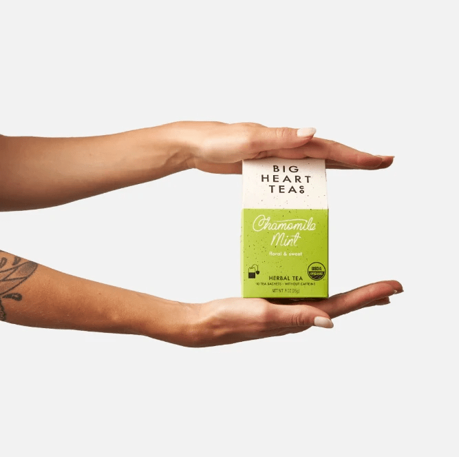 Chamomile Mint Tea Bags - certified organic