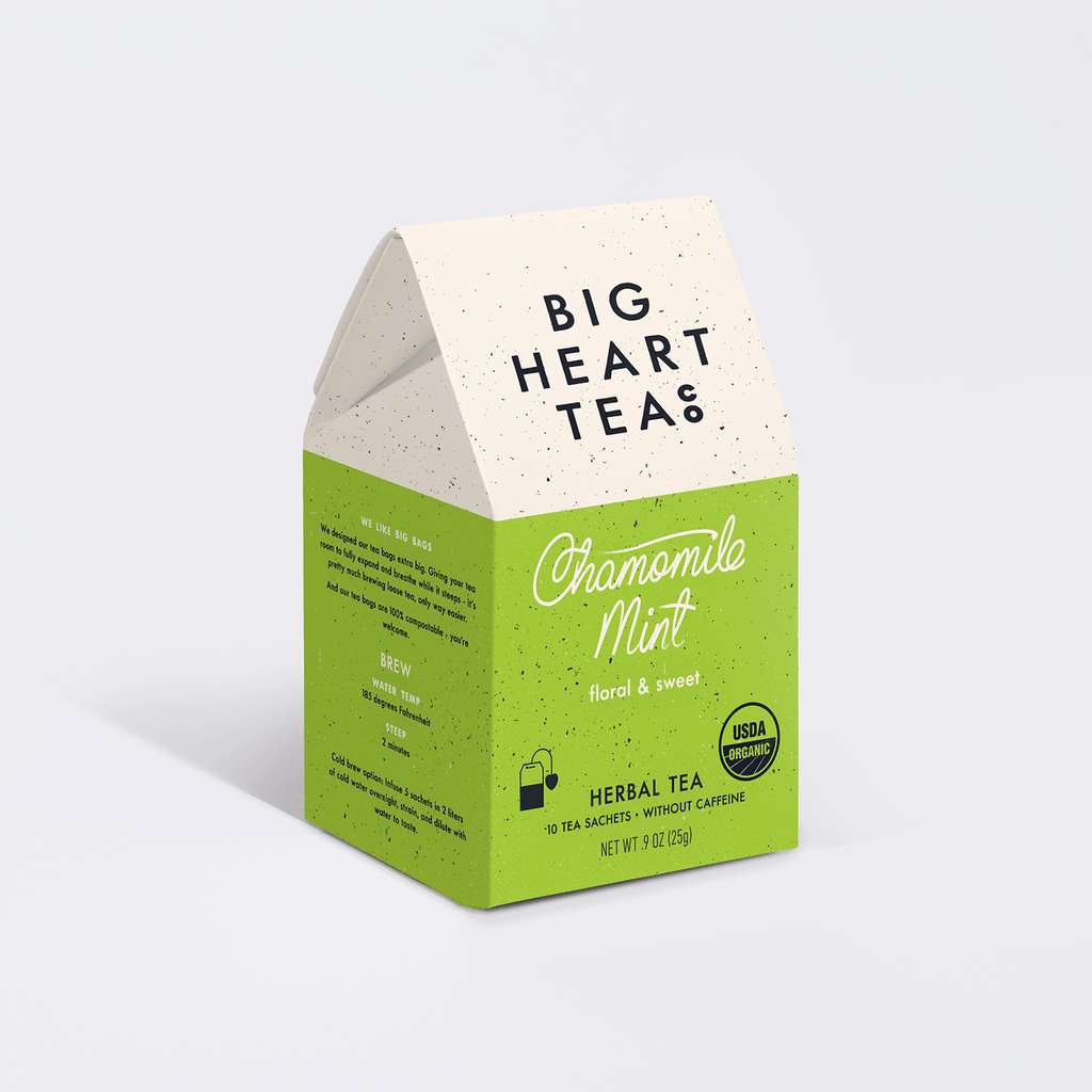 Chamomile Mint Tea Bags - certified organic