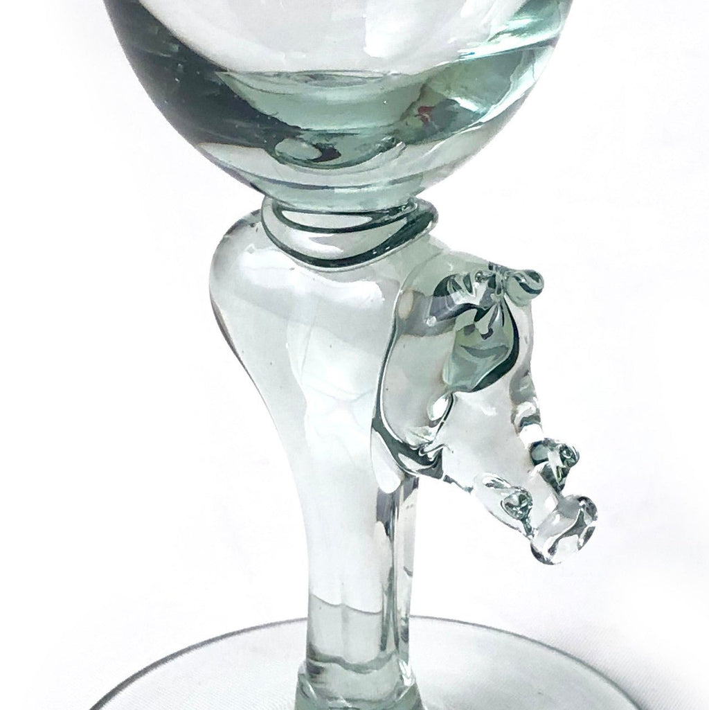 Champagne Glass with Animal Stem La Vie Bien Champagne Glass with Animal Stem
