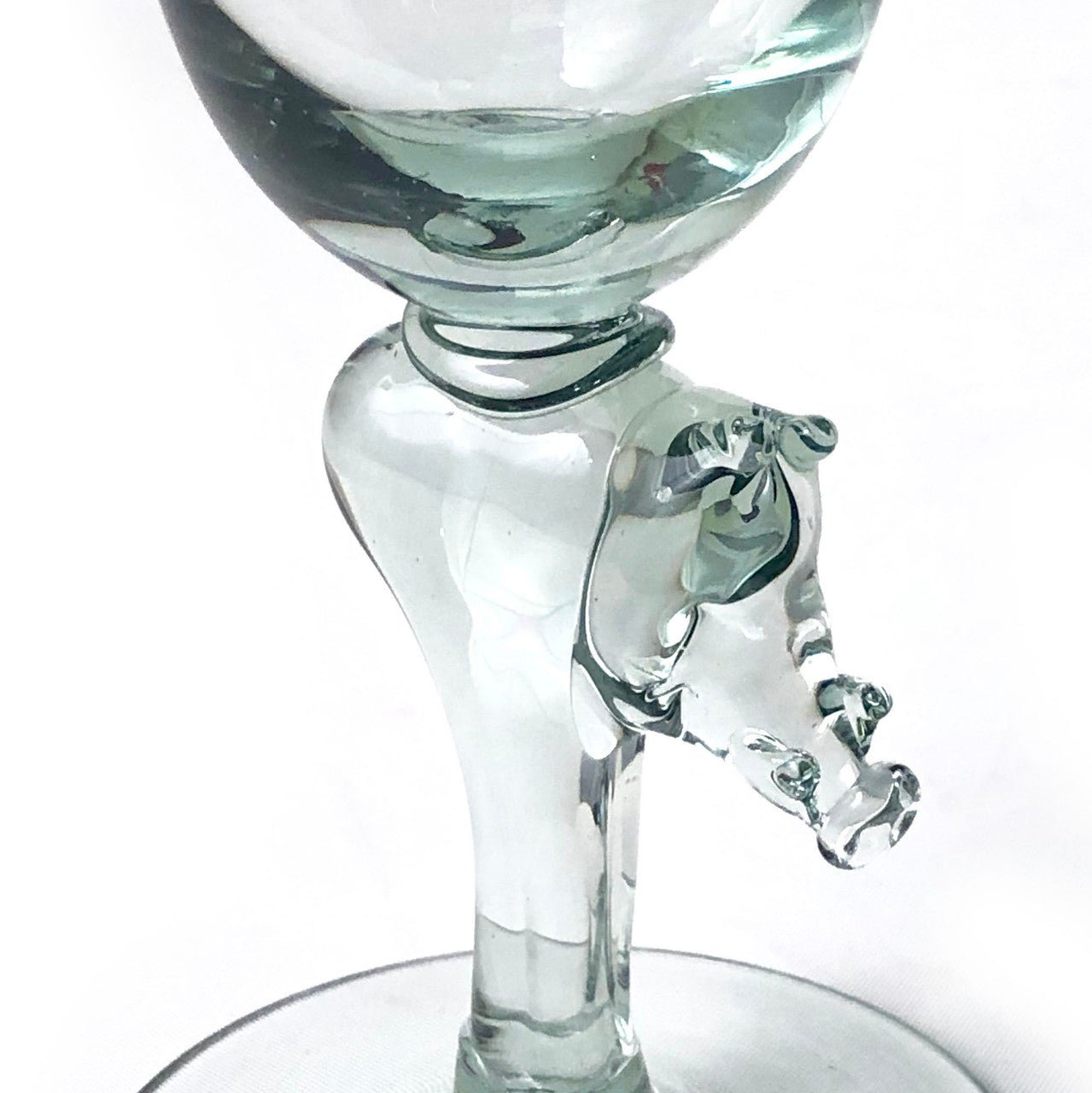 Champagne Glass with Animal Stem La Vie Bien Champagne Glass with Animal Stem