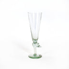 Champagne Glass with Animal Stem La Vie Bien Champagne Glass with Animal Stem