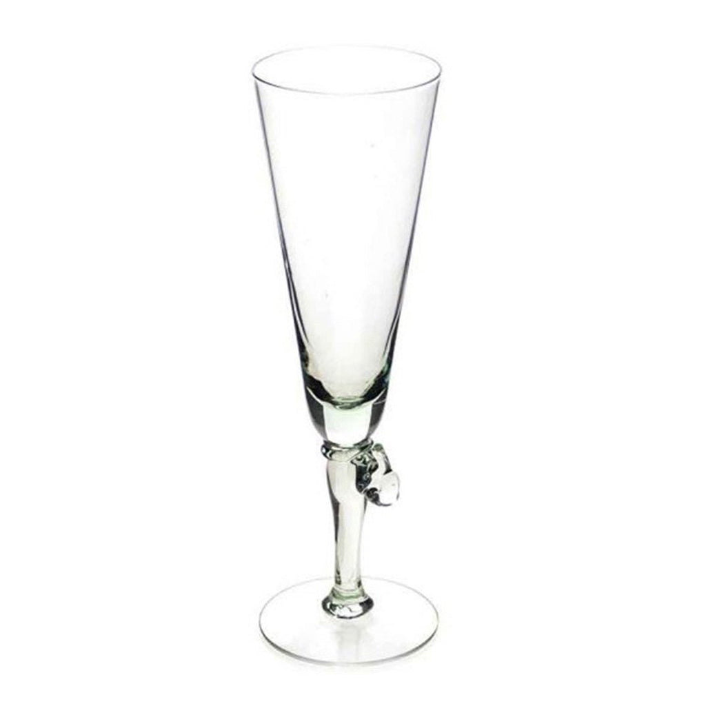 Champagne Glass with Animal Stem La Vie Bien Champagne Glass with Animal Stem