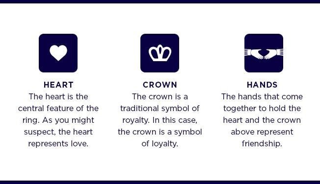 Champagne Toast Claddagh Ring Ring La Vie Bien Champagne Toast Claddagh Ring