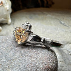Champagne Toast Claddagh Ring Ring La Vie Bien Champagne Toast Claddagh Ring