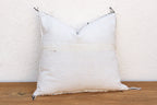 Charcoal Bowtie Cactus Silk Moroccan Pillow Throw Pillow La Vie Bien Charcoal Bowtie Cactus Silk Moroccan Pillow