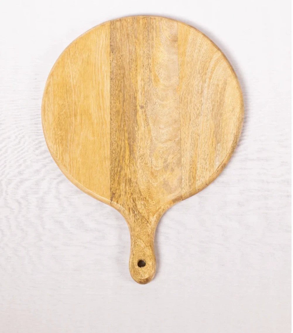 Charcuterie Board Pizza Serving Platter by Bohozena