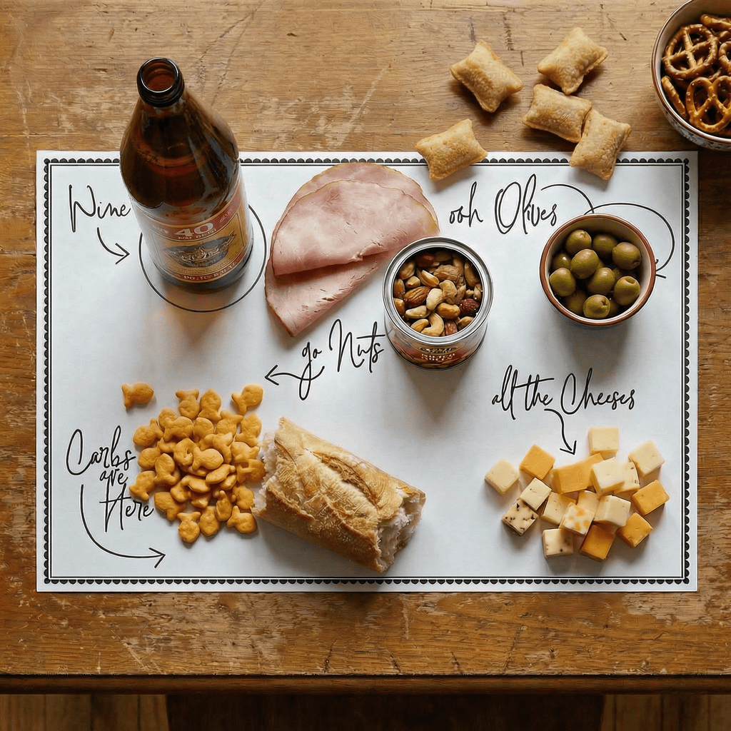 Charcuterie Paper Cheese Board | 50" x 18" Tableware La Vie Bien Charcuterie Paper Cheese Board | 50" x 18"