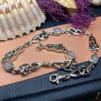 Charlene Moonstone Bracelet in Sterling Silver Bracelet La Vie Bien Charlene Moonstone Bracelet in Sterling Silver