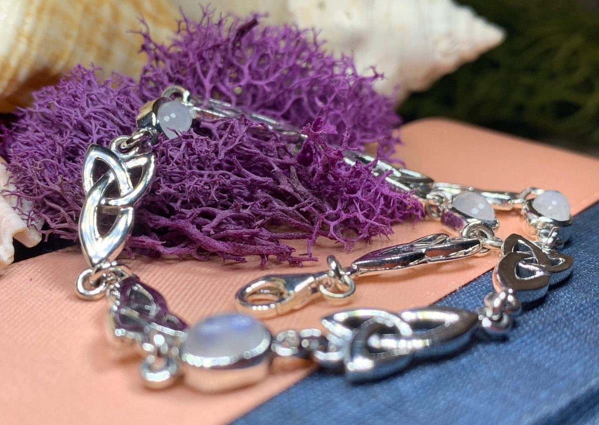 Charlene Moonstone Bracelet in Sterling Silver Bracelet La Vie Bien Charlene Moonstone Bracelet in Sterling Silver