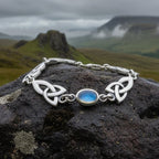 Charlene Moonstone Bracelet in Sterling Silver Bracelet La Vie Bien Charlene Moonstone Bracelet in Sterling Silver