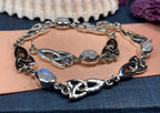 Charlene Moonstone Bracelet in Sterling Silver Bracelet La Vie Bien Charlene Moonstone Bracelet in Sterling Silver