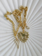 Charm Bar Bracelets - Cable Link 18k Gold Plated