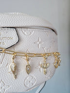 Charm Bar Chain - 18k Gold Plated - Handbag Chain