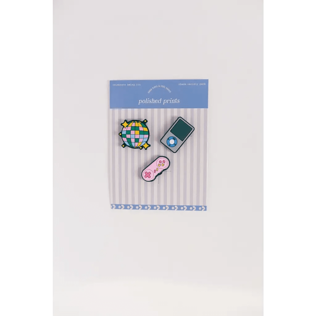 Charming 90s Nostalgia Clog Charm Set