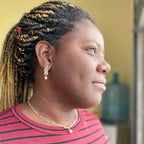 Charming gold necklace by Alegria Accessories Inc