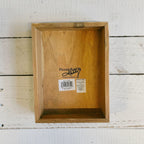 Chase The Moon Wooden Box Sign | Wall Desk Office Home Decor | 6" x 8" by The Bullish Store