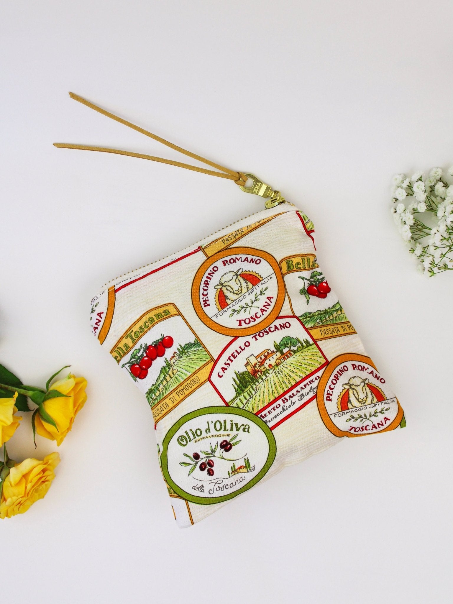 Che Buono Square Zip Pouch coin purse La Vie Bien Che Buono Square Zip Pouch