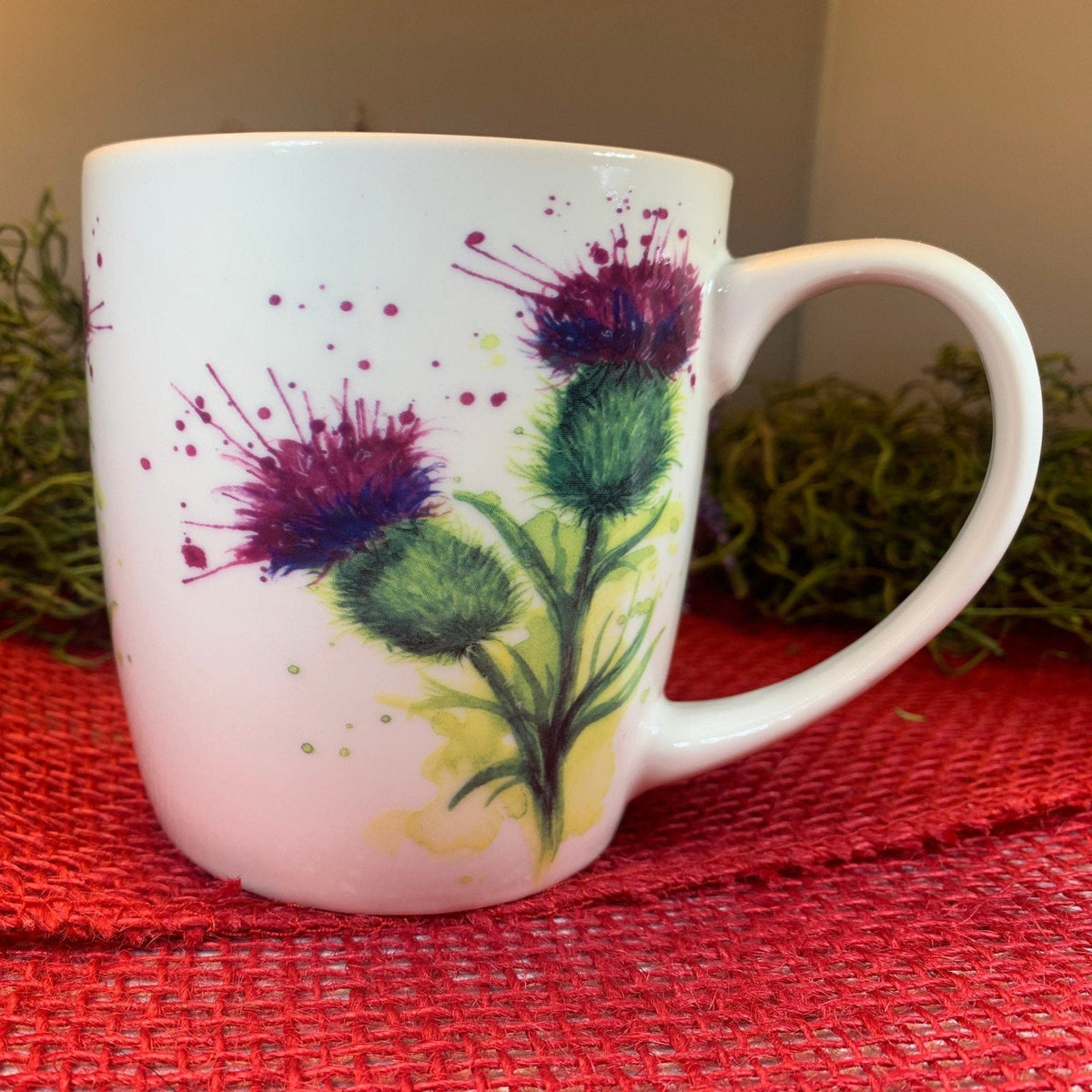 Cheerful Thistles Mug Gifts La Vie Bien Cheerful Thistles Mug