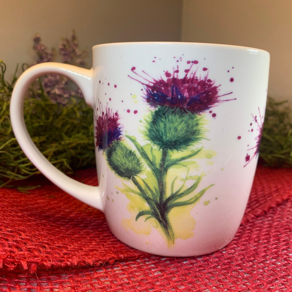 Cheerful Thistles Mug Gifts La Vie Bien Cheerful Thistles Mug