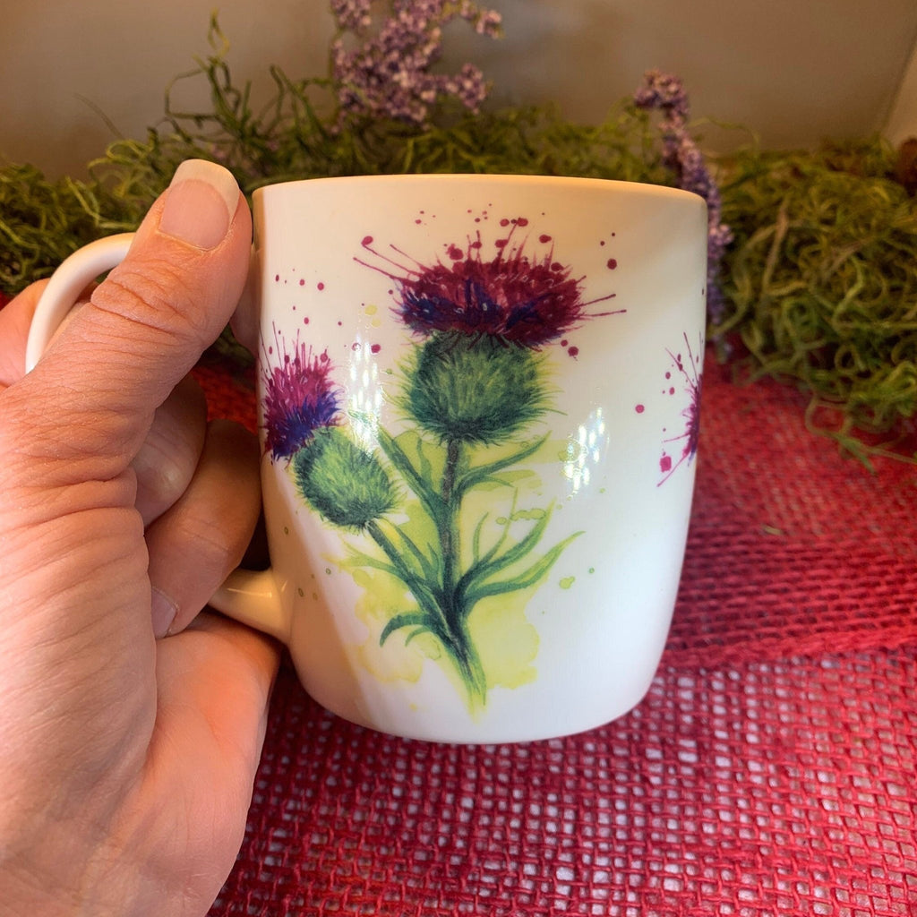 Cheerful Thistles Mug Gifts La Vie Bien Cheerful Thistles Mug