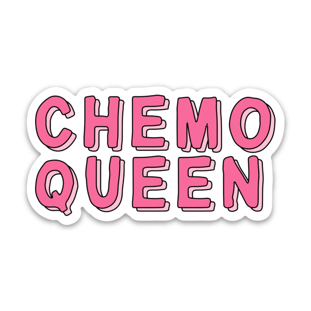 Chemo Queen Vinyl Sticker by Five Dot Post