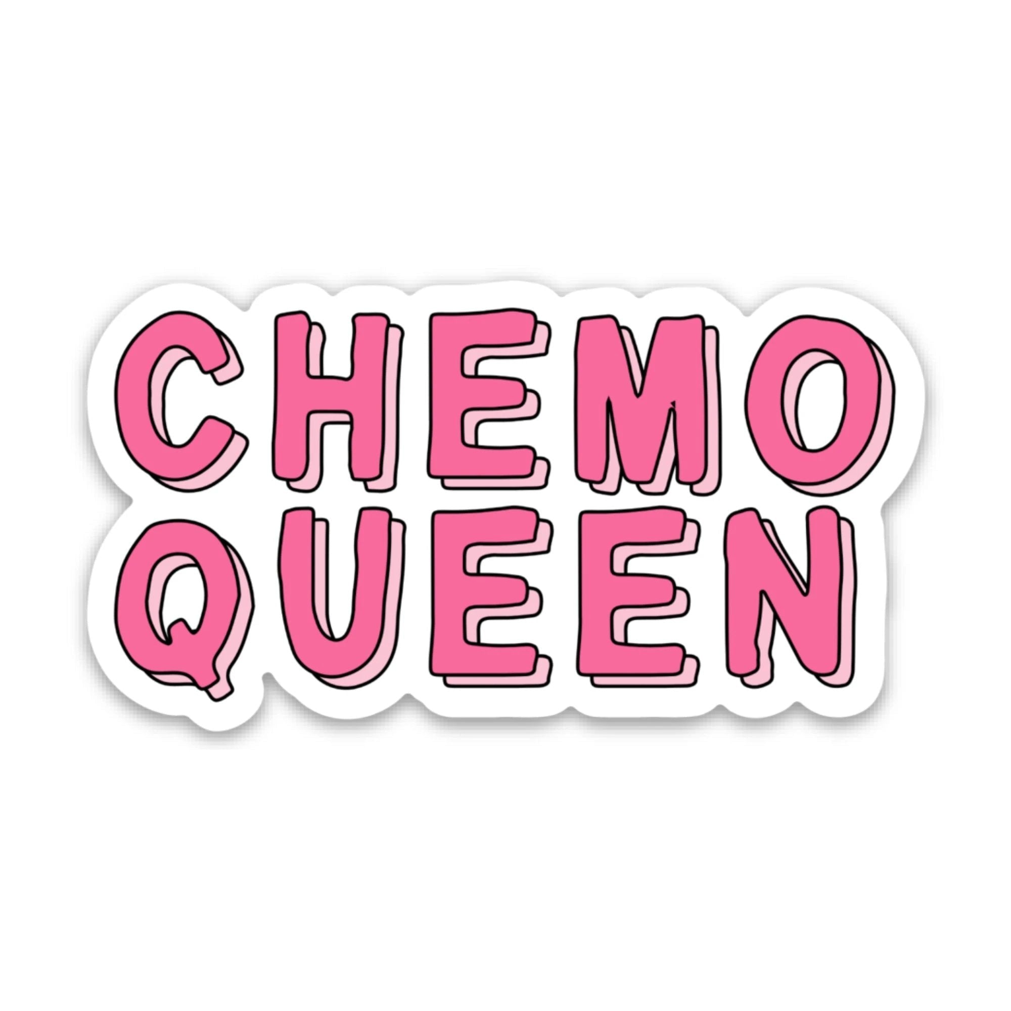 Chemo Queen Vinyl Sticker by Five Dot Post