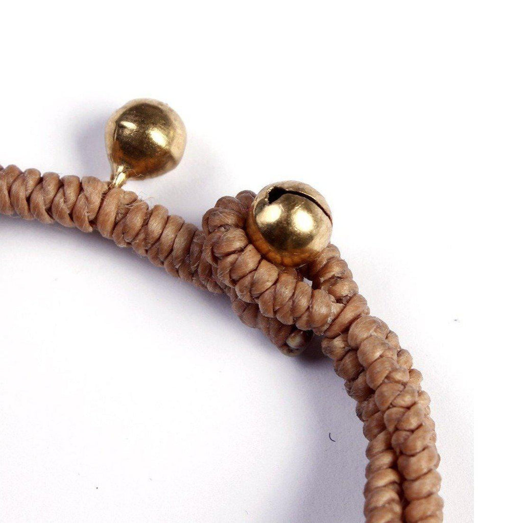 Cherish Brass Metal Bead Adjustable Bracelet - Thailand Jewelry La Vie Bien Cherish Brass Metal Bead Adjustable Bracelet - Thailand