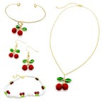 Cherries anklet by Alegria Accessories Inc