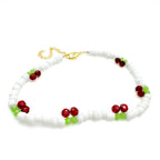 Cherries anklet by Alegria Accessories Inc