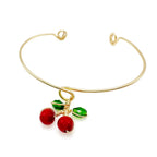 Cherries bracelet by Alegria Accessories Inc