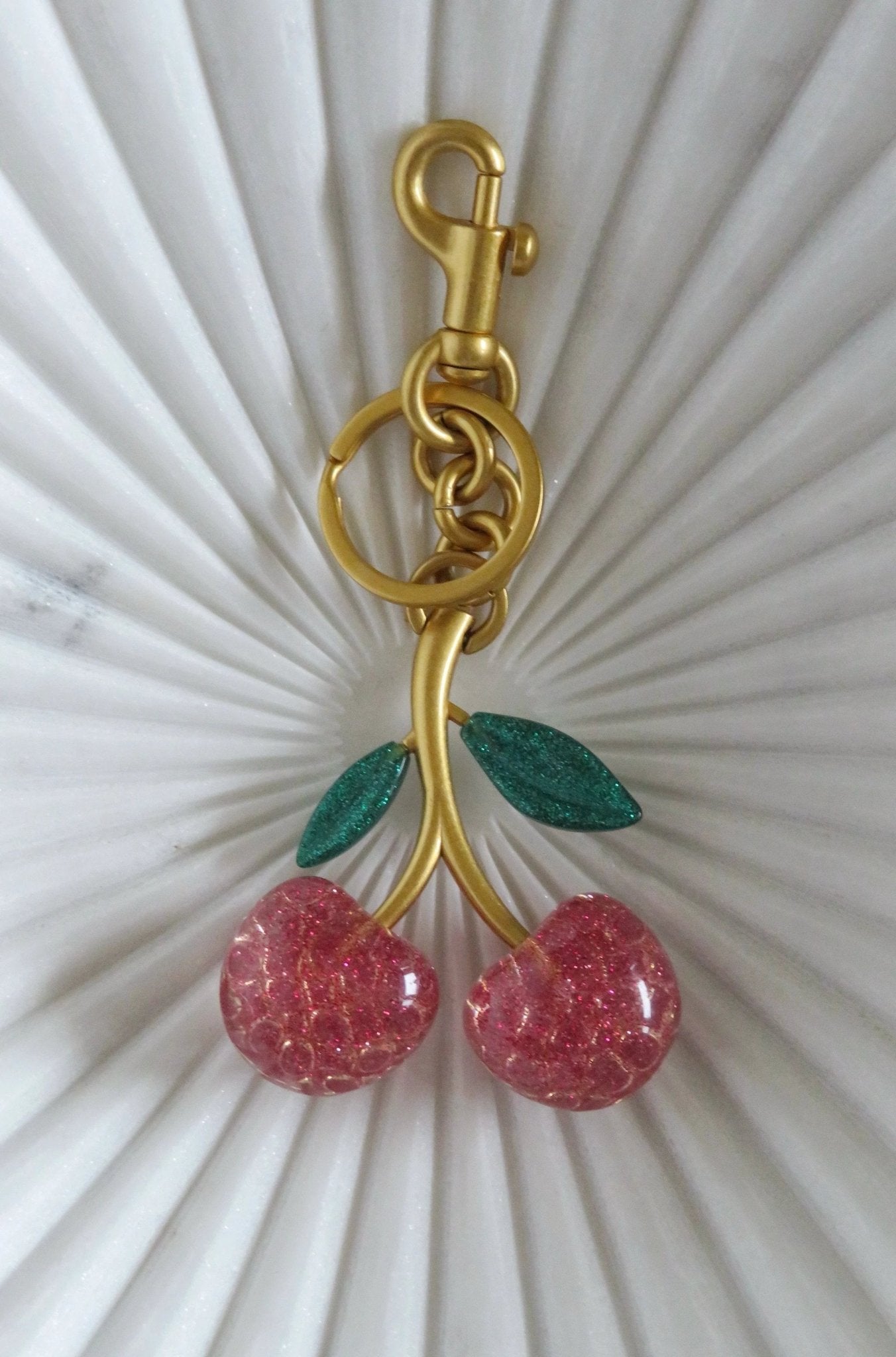 Cherry Bag Charm