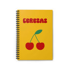 Cherry Cerezas Spiral Notebook by Printify