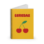 Cherry Cerezas Spiral Notebook by Printify