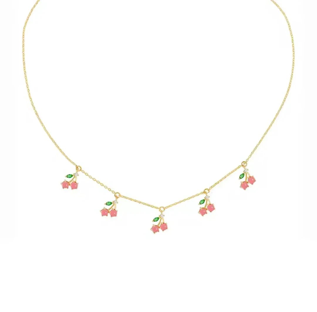 Cherry Necklaces - 3 Styles by Curated By Suarez