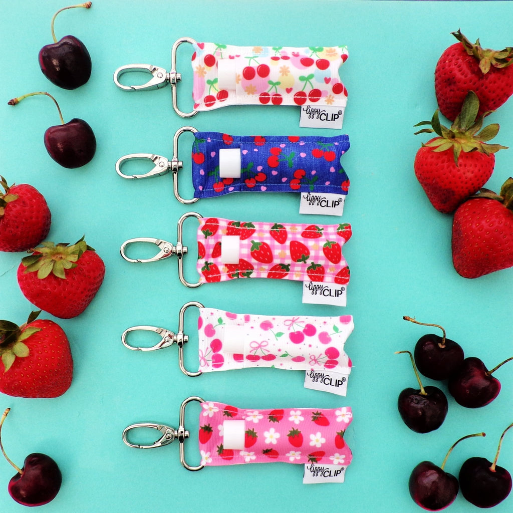 Cherry Picked LippyClip® Lip Balm Holder