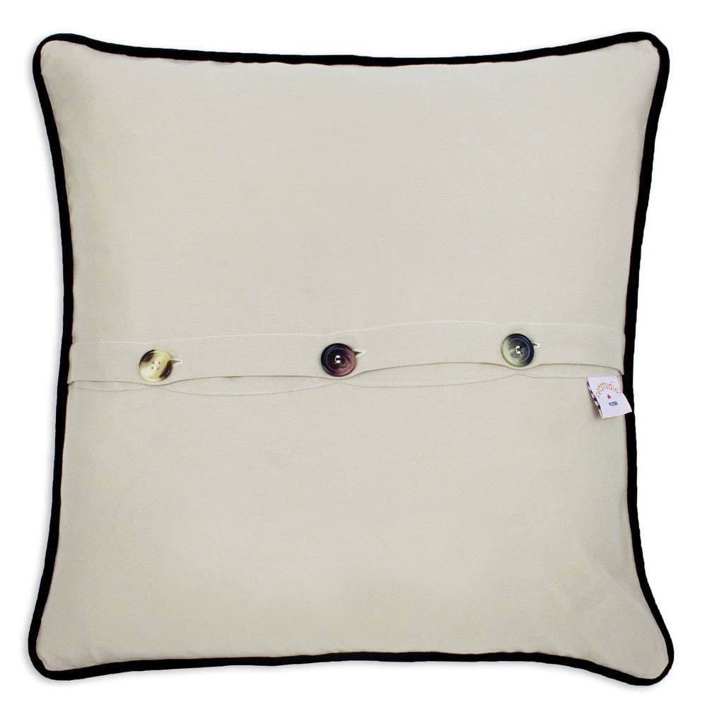 Chicago Hand - Embroidered Pillow by CatStudio Pillows La Vie Bien Chicago Hand - Embroidered Pillow by CatStudio
